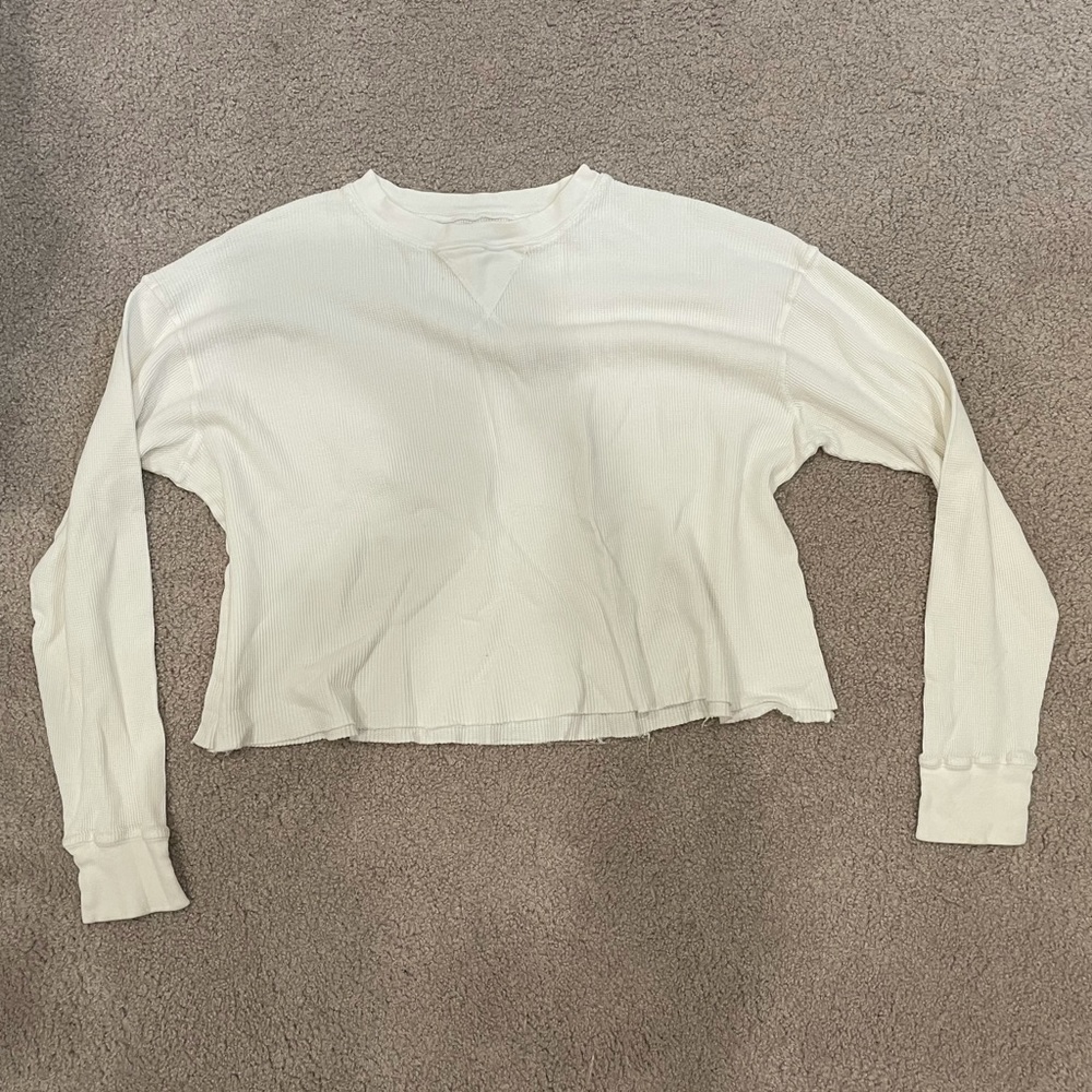 White brandy long sleeve